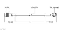 Thumbnail for TN-UHF-CBL-HF240-RPTNC-4-SMA
