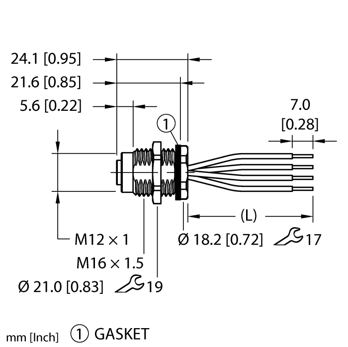 FKFD46PT-0.5/M16