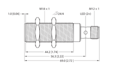 Thumbnail for BI8-M18-2APS8X2-H1141