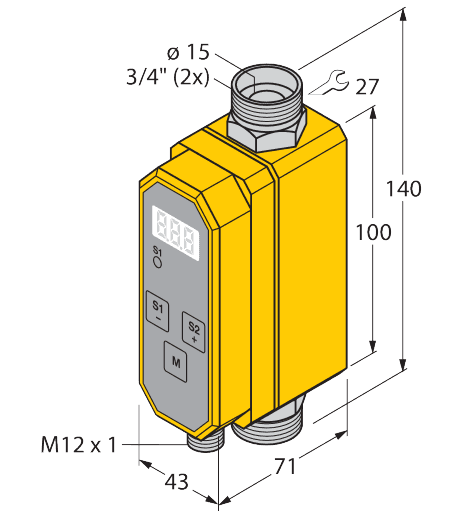 FCMI-3/4D12DYA4P-LIUP8X-H1141