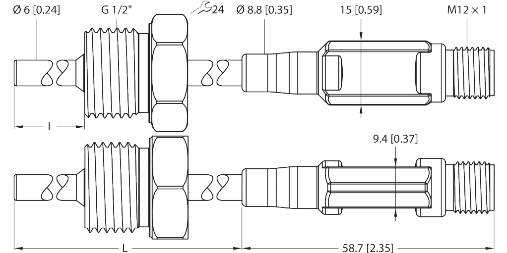 TTM150C-206A-G1/2-LI6-H1140-L250-50/150C