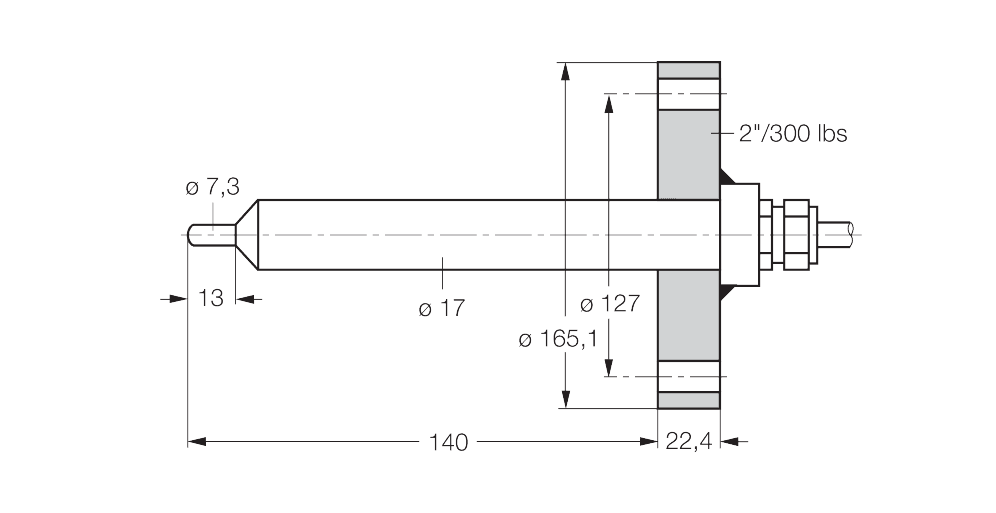 FCS-DN50A4-NAEX/L140/D155