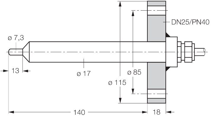 FCS-DN25A4-NAEX0/L140