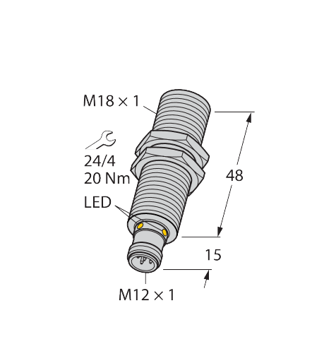 RU100U-M18M-UP8X2-H1151